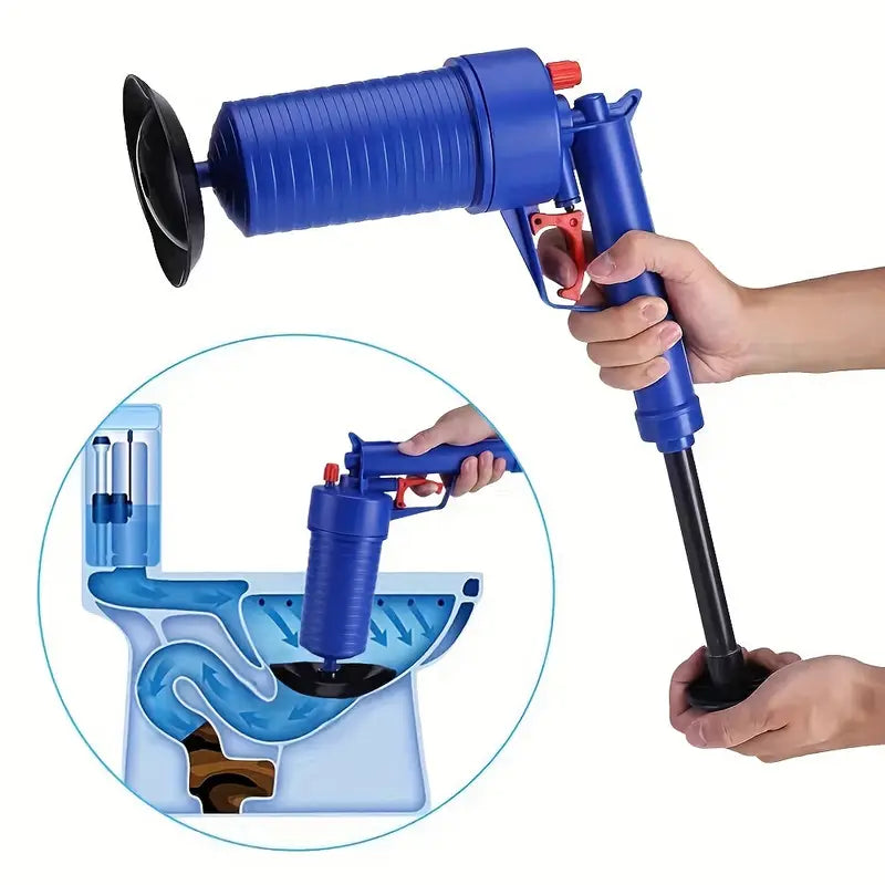 Instrument de curatare a coloanelor de scurgere cu 4 Ventuze