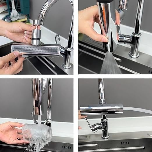 Duza robinet antistropire cu efect de cascada