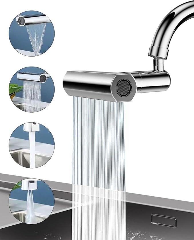 Duza robinet antistropire cu efect de cascada