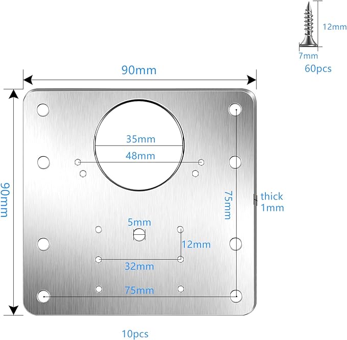 Kit de reparat balamalele slăbite în doar câteva minute