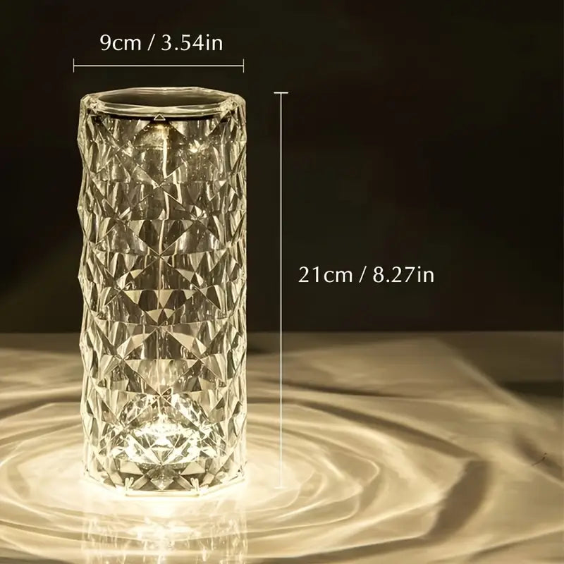 Lampa Cilindrica Cristal