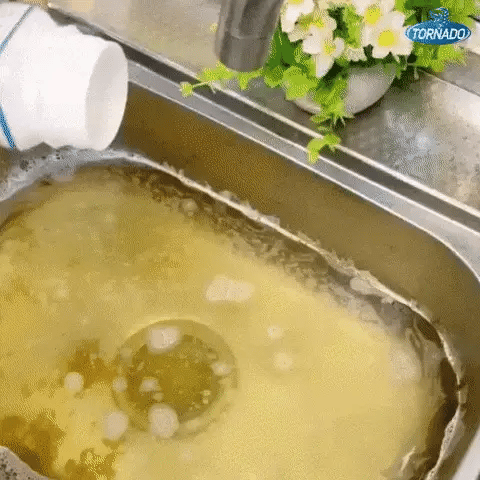 Pulbere activa pentru desfundat scurgerile
