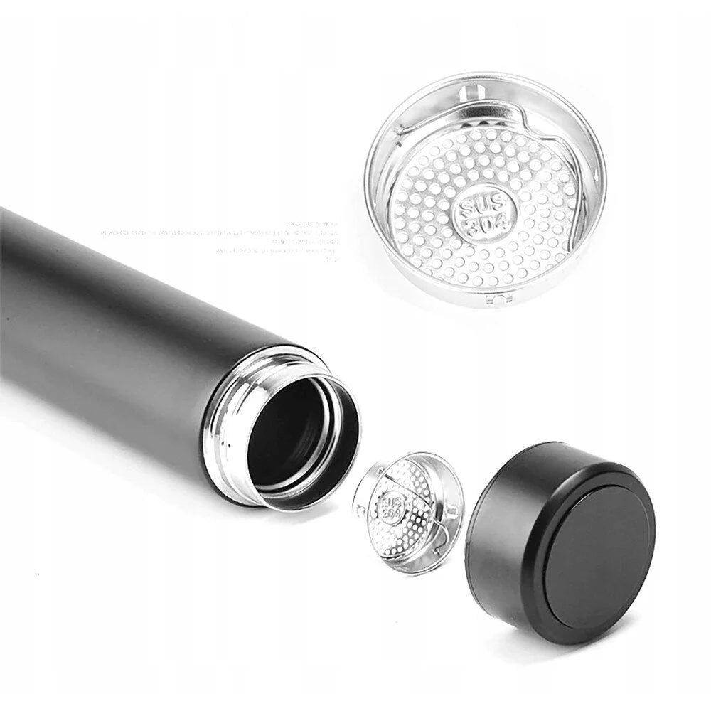 Termos Smart cu Display LED și Sită Infuzor