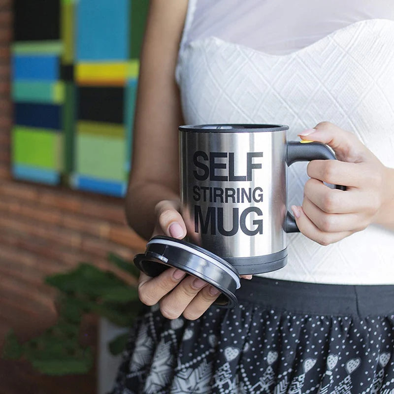 Cana cu amestecare automată SELF STIRRING MUG