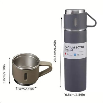 Set termos cu doua cani