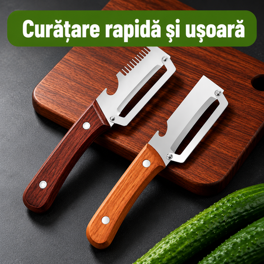 Curățătorul Care Deschide Și Sticle, Nu Doar Cojește
