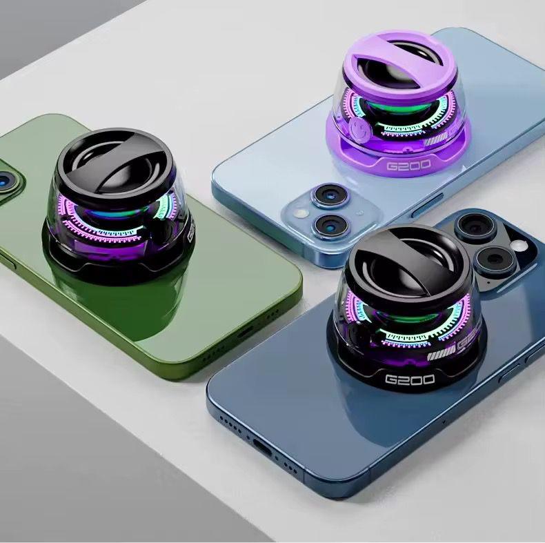 Boxă Bluetooth Magnetică – Bass Puternic + Suport