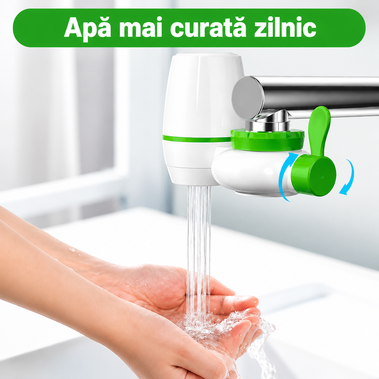 Filtru de apă – instalare în 10 secunde