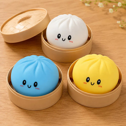 Squishy Anti-Stres Dumpling – Se Modelează Perfect, Efect Calmant Instant