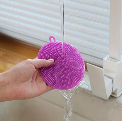 Set 2 bureți silicon Premium reutilizabili – Adio bureți murdari și bacterii