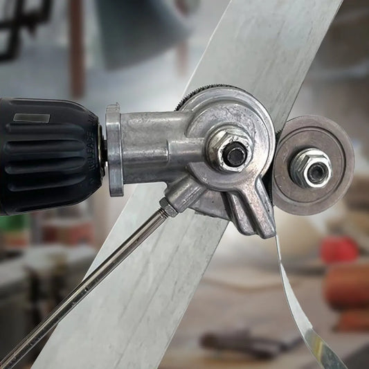 Taie metalul ca un profesionist, direct cu bormașina ta