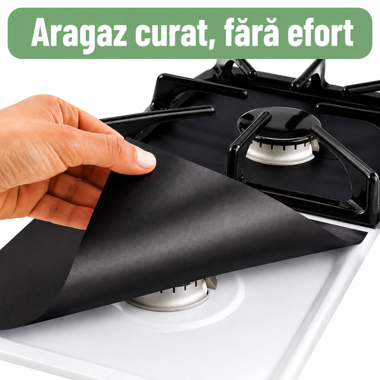 Folie de protecție care îți menține aragazul ca nou