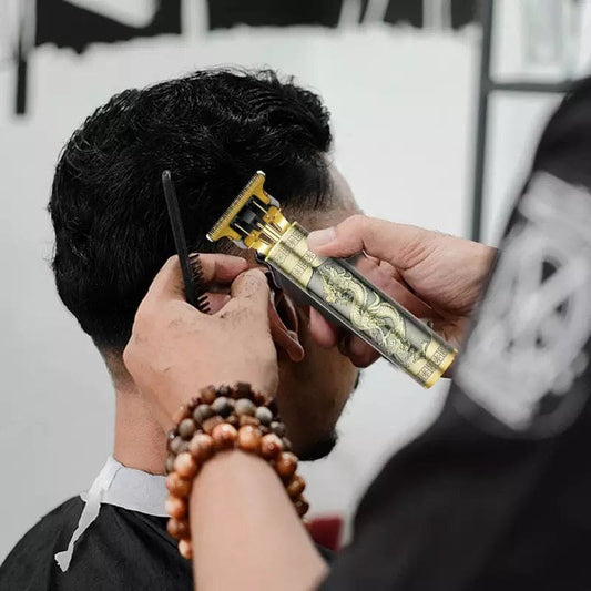 Trimmer Fără Fir cu Lamă T din Oțel – Barbă, Contur și Tuns Acasă ca la Frizer