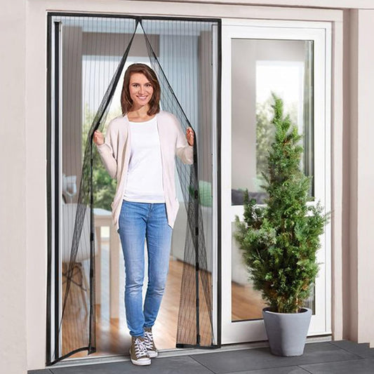 Plasă Magnetică Anti-Insecte pentru Ușă – Aer Proaspăt, Fără Țânțari