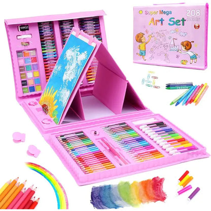 Copilul Tău Se Plictisește Rapid? – Set De Desen 208 Piese