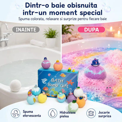 Copilul Tău Nu Vrea La Baie? – Încearcă Bilele Cu Surpriză