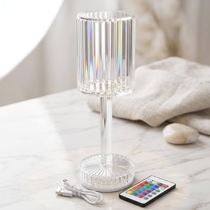 Lumină Romantică, Model Geometric, Direct Pe Pereții Camerei