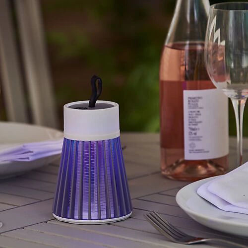 Seri Liniștite Fără Țânțari – Lampa UV le Atrage și le Elimină Fără Niciun Spray