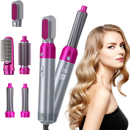 Styler 5 în 1 – Uscare, volum, bucle și îndreptare